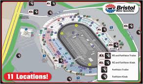 Texas Motor Speedway Parking Map