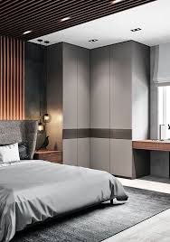 Love The Storage In The Corner As A Possibility For The Corner Space For Our Master Bedroom Furniture Design Apartment Interior Interior Design Bedroom