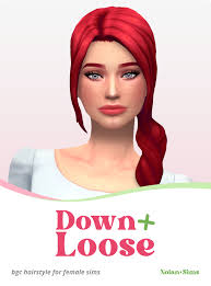 Nolan-Sims — Down & Loose Hair This hairstyle can be worn by...
