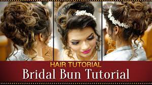 Youtube Hair Styles Bridal Hair Buns Hair Bun Tutorial