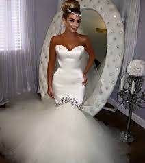 Strapless Sweetheart Mermaid Wedding Dresses Modern Bridal Gowns Www Babyonlinedress Co Uk