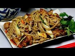 Chicken Japanese Soba Noodle Stir Fry Youtube Japanese Soba Noodles Stir Fry Soba Noodles