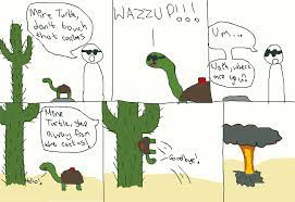 Tryck och få så många poäng som du kan men se upp för kaktus! Don T Touch That Cactus Asdfmovie Comic By Pinksugar84 On Deviantart