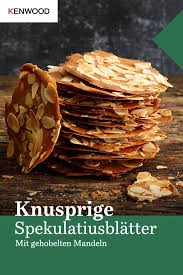 Knusprige Spekulatiusblatter Mit Gehobelten Mandeln Kenwood Club Rezept Platzchen Backen Weihnachten Platzchen Backen Rezepte Rezepte Backen Weihnachten