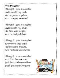 Image Result For Poems With Figurative Language For Middle School Short Poems For Kids Kids Poems Halloween Poems For Kids