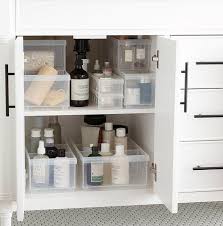 These 11 Bathroom Cabinet Organizers Aren T Messing Around Hunker In 2020 Bathroom Organisation Bathroom Cabinet Organization Under Sink Storage