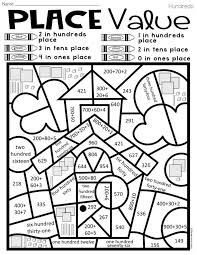 Are You Looking For More Fun Place Value Activities To Use In Your Classroom Your Students Will Enjoy Thes 2nd Grade Math Math Lessons Place Value Worksheets