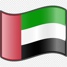 The flag features three equal horizontal bands of green, white and black, with a wider vertical red band on the hoist side. Flag Of The United Arab Emirates Flag Day Uae Flag Angle Flag Logo Png Pngwing
