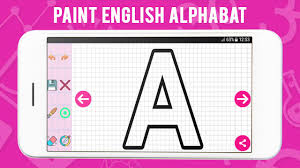 How to teach kids to draw using the alphabet. Easy Drawing For Kid Painting Drawing Alphabet For Android Apk Download
