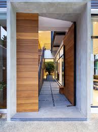 A Semi Detached House In Singapore Connects To Its Environment Idesignarch Interior Design Architecture Interior Decorating Emagazine Entrance Design Exterior Door Designs Contemporary Exterior Doors