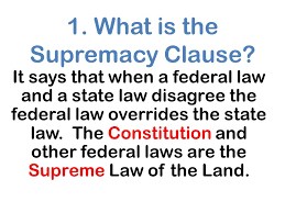The war of words between the right wing and left liberals is raging, but the one point that the two sides can agree on is the need to do away with criminal speaking on the panel age of anger: 1 What Is The Supremacy Clause Ppt Video Online Download