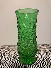 Glass Vase Art Deco Shapes Curvy