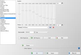 Equalizer Adjust Frequencies Simple Mp3 Cutter Joiner Editor