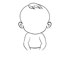 How do you draw a baby. How To Draw A Baby In A Few Easy Steps Easy Drawing Guides