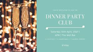 We are hosting a 1950's jazz club themed murder mystery dinner party! The Dinner Party Club 48 Watt St Newcastle 10 April 2021
