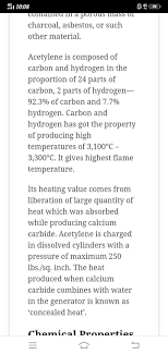 Higher heating value (hhv) is one of the most important properties of fuels which explain the higher energy content using the following equation: State The Emportant Uses Of Acetylene Brainly In