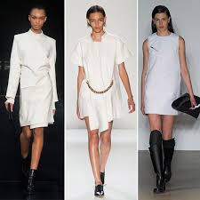 Terminées les tenues près du corps ultra moulantes. Robe Blanche Tendance 795c93