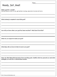 Ready Set Goal Worksheets Goals Worksheet Goal Planning Worksheet Goal Setting Worksheet