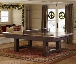Benchwright Pool Table Rustic Mahogany Pool Table Room Pool Table Covers Pool Table Dining Table