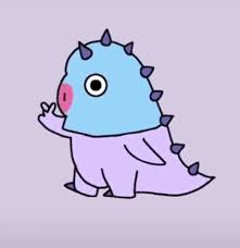 Dino dan dino duels 32 dromaeosaurus vs greyhound. Gambar Dino Bt21 Yang Ngetrend Di Tiktok Pikipo