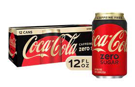 Mar 15, 2021 · in terms of caffeine content, coke zero contains 9.6mg per 100ml. Amazon Com Coca Cola Zero Caffeine Free 12 Fl Oz 24 Count Grocery Gourmet Food