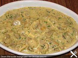 Wurzige Rahmchampignons Rezept Rezepte Lebensmittel Essen Kochen