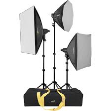 Impact Ff S4 3 Light Daylight Softbox Light Kit B H Photo Video