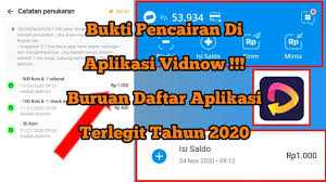 Artikel ini membahas tata cara dan syarat mencairkan saldo dana jht bp jamsostek/bpjs dan kalau sudah membuat surat pernyataan di kantor bpjs tk, kita bisa mengambil uang (jaminan hari tua seperti itulah prosedur cara mencairkan saldo jht bagi peserta yang tidak memiliki paklaring. Tutorial Cara Mencairkan Uang Di Aplikasi Vidnow Aplikasi Penghasil Uang Terbaru Youtube