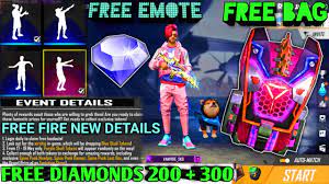 Free fire generator and free fire hack is the only way to get unlimited free diamonds. Free Fire Free Diamonds Free Fire Free Emote Free Bag Skin Free Fire All Event Details Youtube