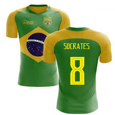 Shirt jersey brazil home player version 2020 2021. 2020 2021 Brazil Flag Concept Football Shirt Socrates 8 Brazilflag 150169 62 14 Teamzo Com