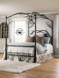There is no special reason. Elm Springs Wrought Iron Canopy Bed Iron Beds By Urban Forge