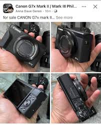 Canon G7x Mark II