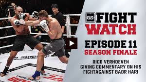Rico verhoeven scored the 50th victory of his kickboxing career with a tko over badr hari at glory collision saturday night . Rico Verhoeven Vs Badr Hari Glory Collision Fight Watch Youtube