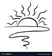 Feel free to explore, study and enjoy paintings with paintingvalley.com. The Best 12 Simple Sunset Drawing Black And White