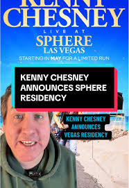 Kenny Chesney's Las Vegas Sphere Residency Announced