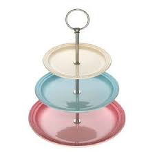 Holiday Entertaining With Le Creuset Contest Adore Le Creuset Stoneware 3 Tier Cake Stand Multi Colou Le Creuset Stoneware Le Creuset Tiered Cake Stand