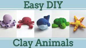 Easy Clay Animals For Beginners 1 5 In 1 Polymer Clay Tutorial Youtube Today i'll be showing you how to make 5 easy. easy clay animals for beginners 1 5 in 1 polymer clay tutorial