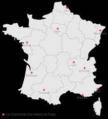 Quelles villes de france possèdent le plus grand nombre d'habitants ? Les Dix Premieres Aires Urbaines Du Territoire Francais 3e Carte Geographie Kartable
