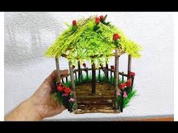 Fairy gardens are just what they sound like; 60 How To Make Beautiful Fairy Wood Tree House Youtube Fairy Tree Houses Fairy Furniture Fairy Tree