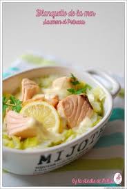 Recette De Blanquette De La Mer Au Saumon Et Poireau Recette Blanquette De La Mer Saumon Poireaux Poireaux