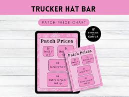 Trucker Hat Patch Bar