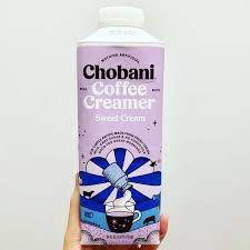 Chobani Coffee Creamer Sweet Cream We Couldn T Buy The Hazelnut Flavor One So Got This Instead This One Also Tastes Coffee Creamer Chobani Creamer