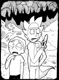 Various themes, artists, difficulty levels and styles. Rick And Morty Coloring Pages Best Coloring Pages For Kids
