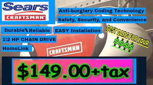 5/26/17 today sears finally sent a rep out to take a look at my windows since the last date of my first review. Sears Craftsman 1 2 Hp Garage Door Opener Review 2018 Youtube