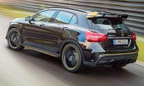 mercedes amg gla 45 facelift 2017 quot yellow night edition quot mercedes mercedes benz mercedes amg