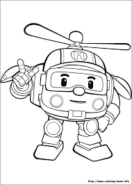 Robocar Poli Coloring Picture Paw Patrol Coloring Robocar Poli Coloring Books