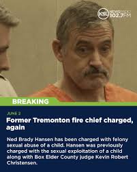 Ned Brady Hansen, 54, was charged with aggravated sexual abuse of a child  that took place from May 1, 2024, through January 27, 2025, according to  court documents. In November, the National