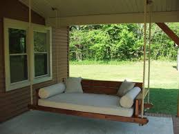 How to build a pallet daybed. 17 Outstanding Handmade Porch Swing Designs Porch Swing Bed Porch Bed Outdoor Porch Bed