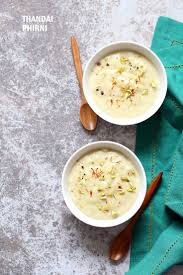 Thandai Phirni Spiced Rice Flour Pudding For Holi Festival Vegan Phirni Recipe W Thandai Masala Mix Indian Desser Spiced Rice Recipes Vegan Indian Dessert