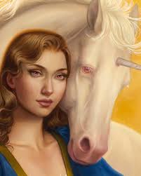 Lady and the Unicorn”, part of my solo show LUX NOCTURNA currently